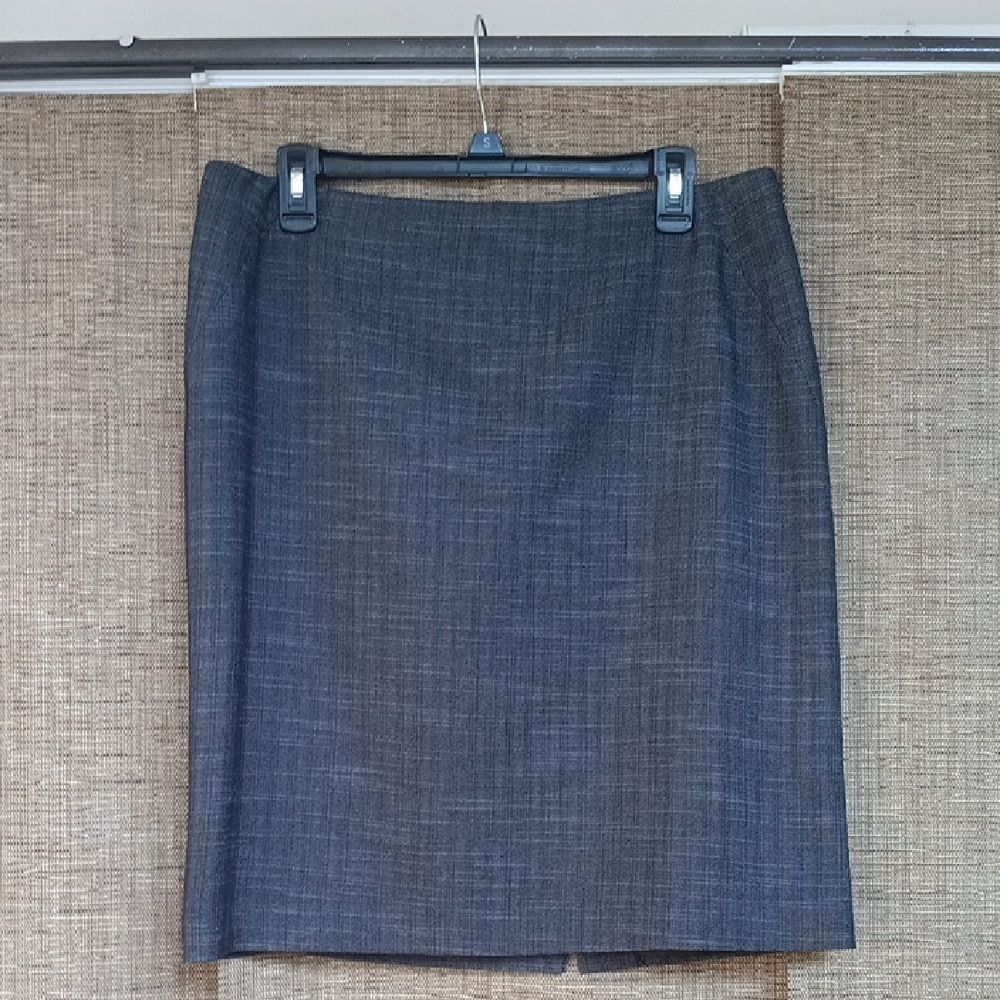 Ann Taylor Charcoal Pencil Skirt